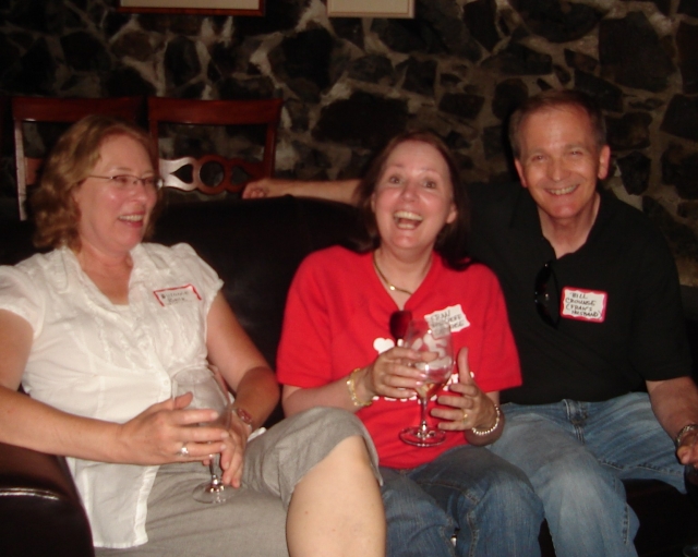 Suzanne Belz, Fran Bischoff and her husband.