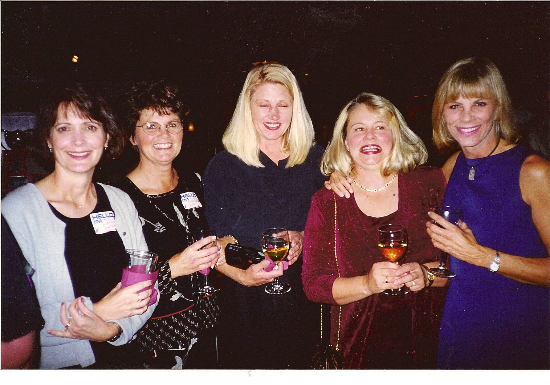 Linda H., Karen O., Jenny W., Sue B., Pam S. 1999